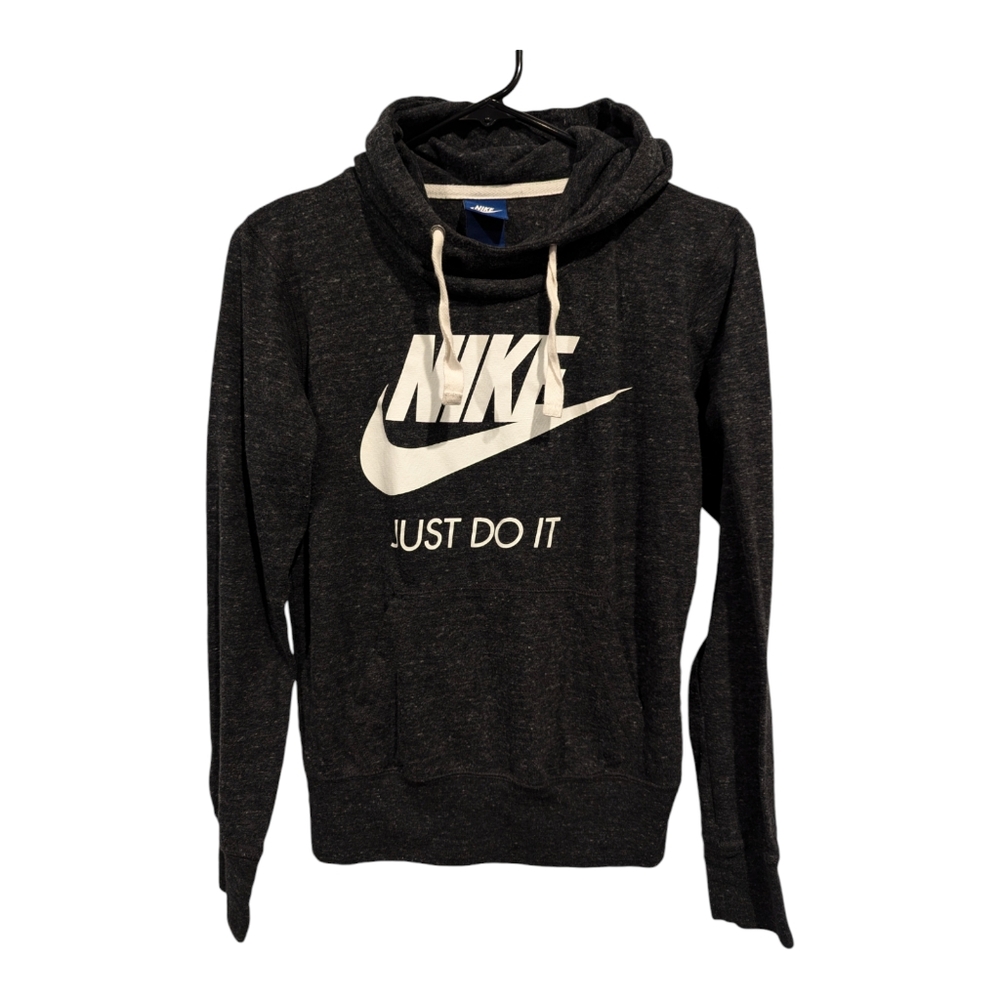 Nike Hoodie Lightweight dark grey/ black.  Women's size small.